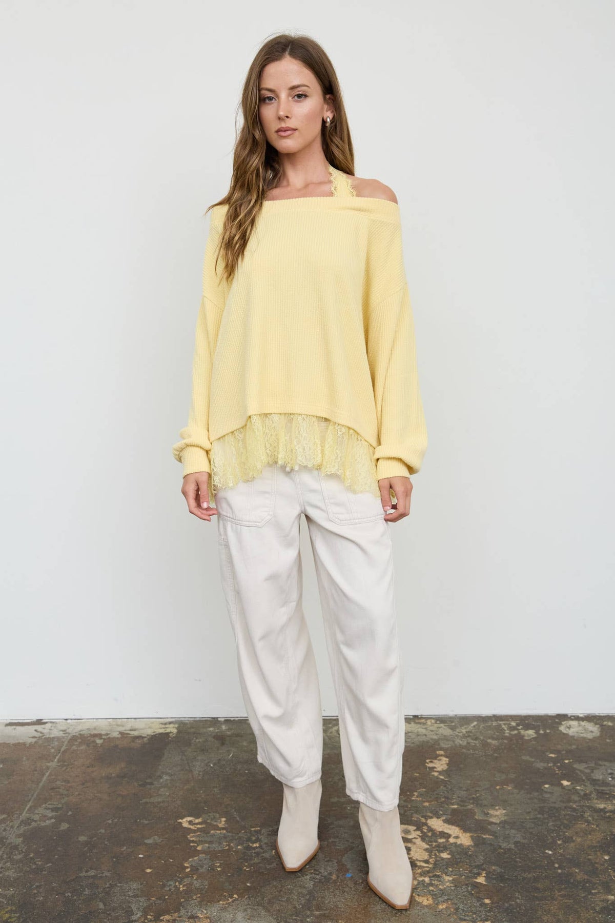 Texas Sun (Yellow) Layered Top
