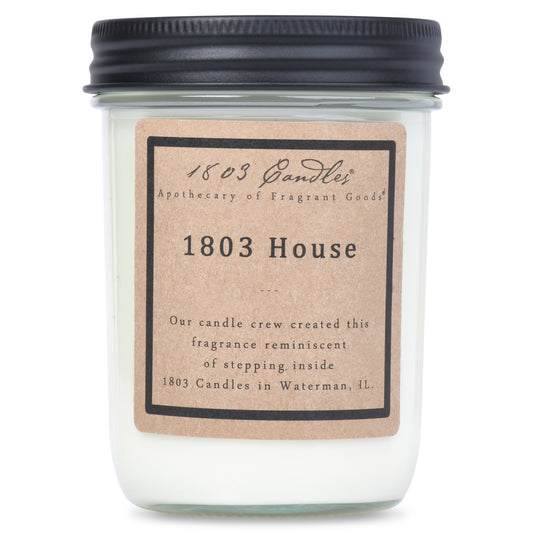 1803 Candles: 1803 House 14oz. Jar Candle