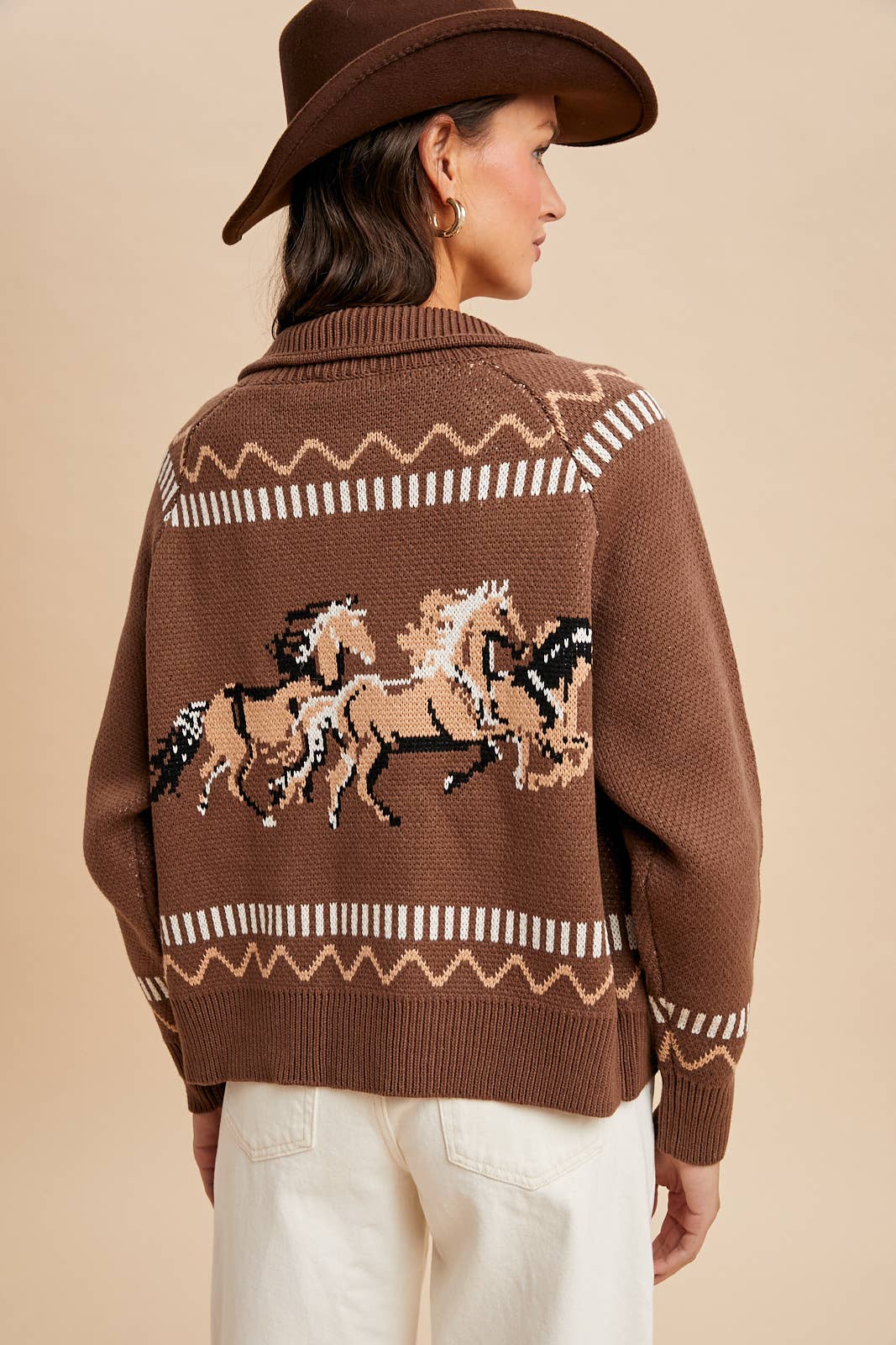 Sunday at the Stables Horse Cardigan