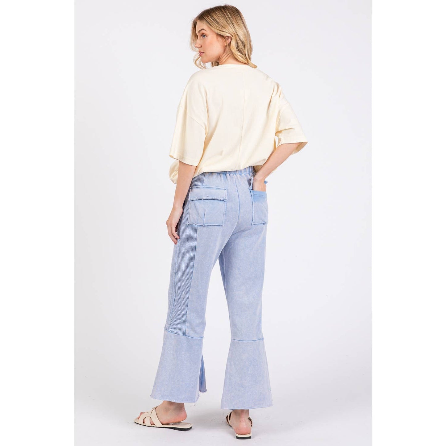 Chill Vibes (Periwinkle) Min Wash Pants