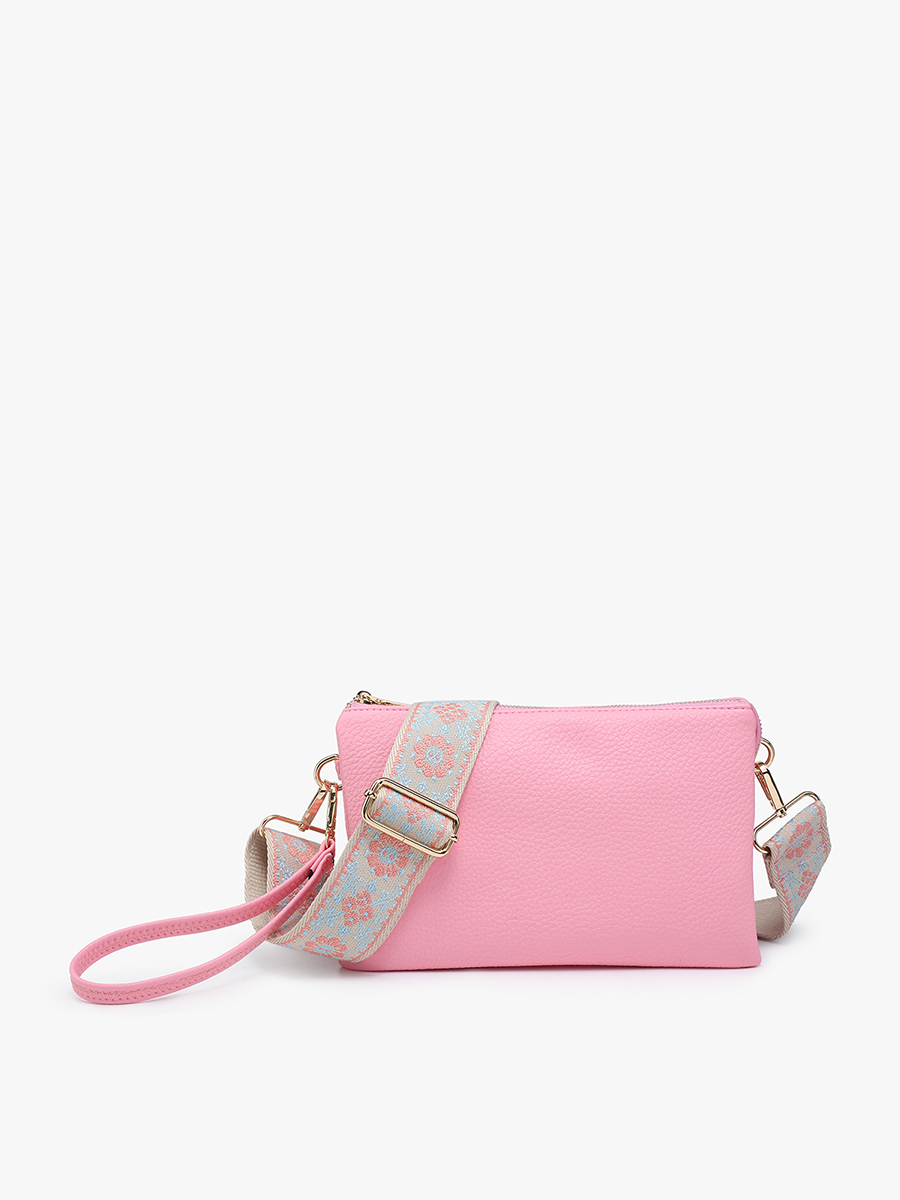Izzy (Sweet Pink) Crossbody w/ Guitar Strap