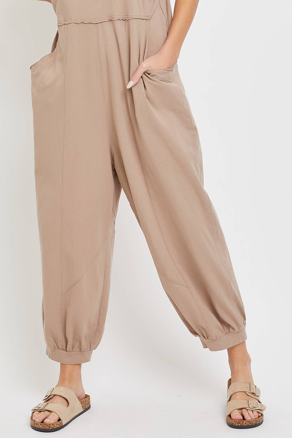 Comfy Cozy Cotton Slouchy Jumpsuit