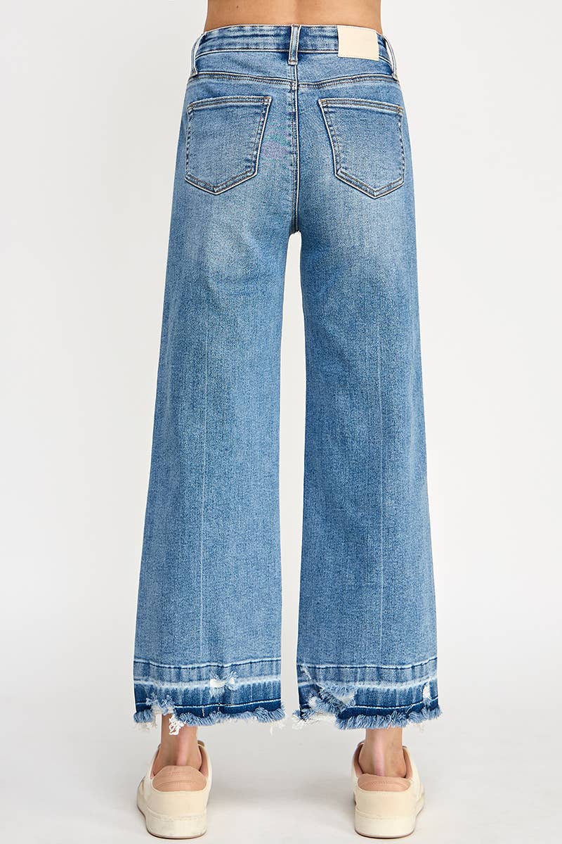 The Morgan Tummy Control Wide Leg Jean
