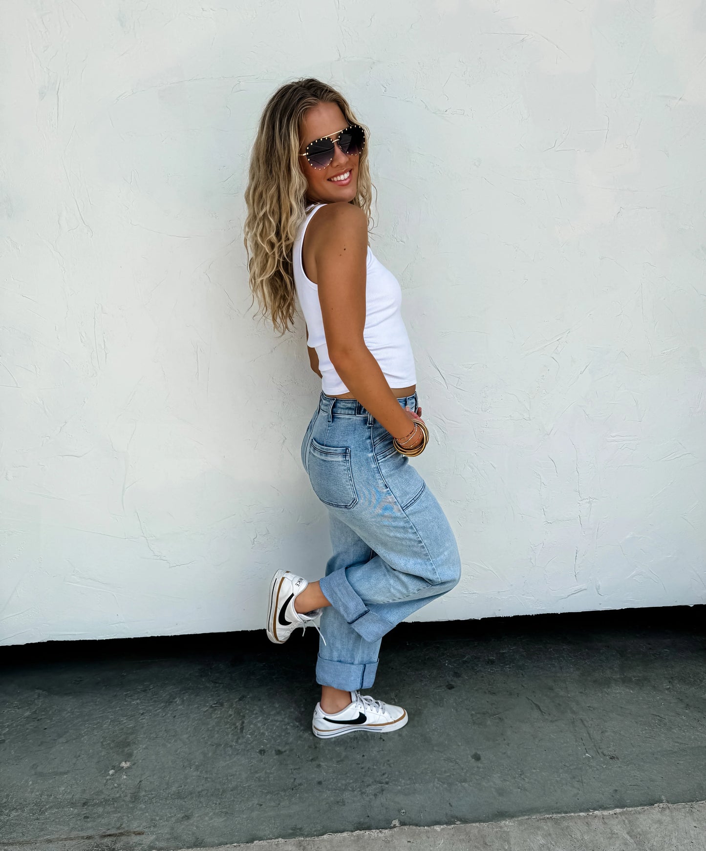 Braxton Clover Front Pocket Jeans