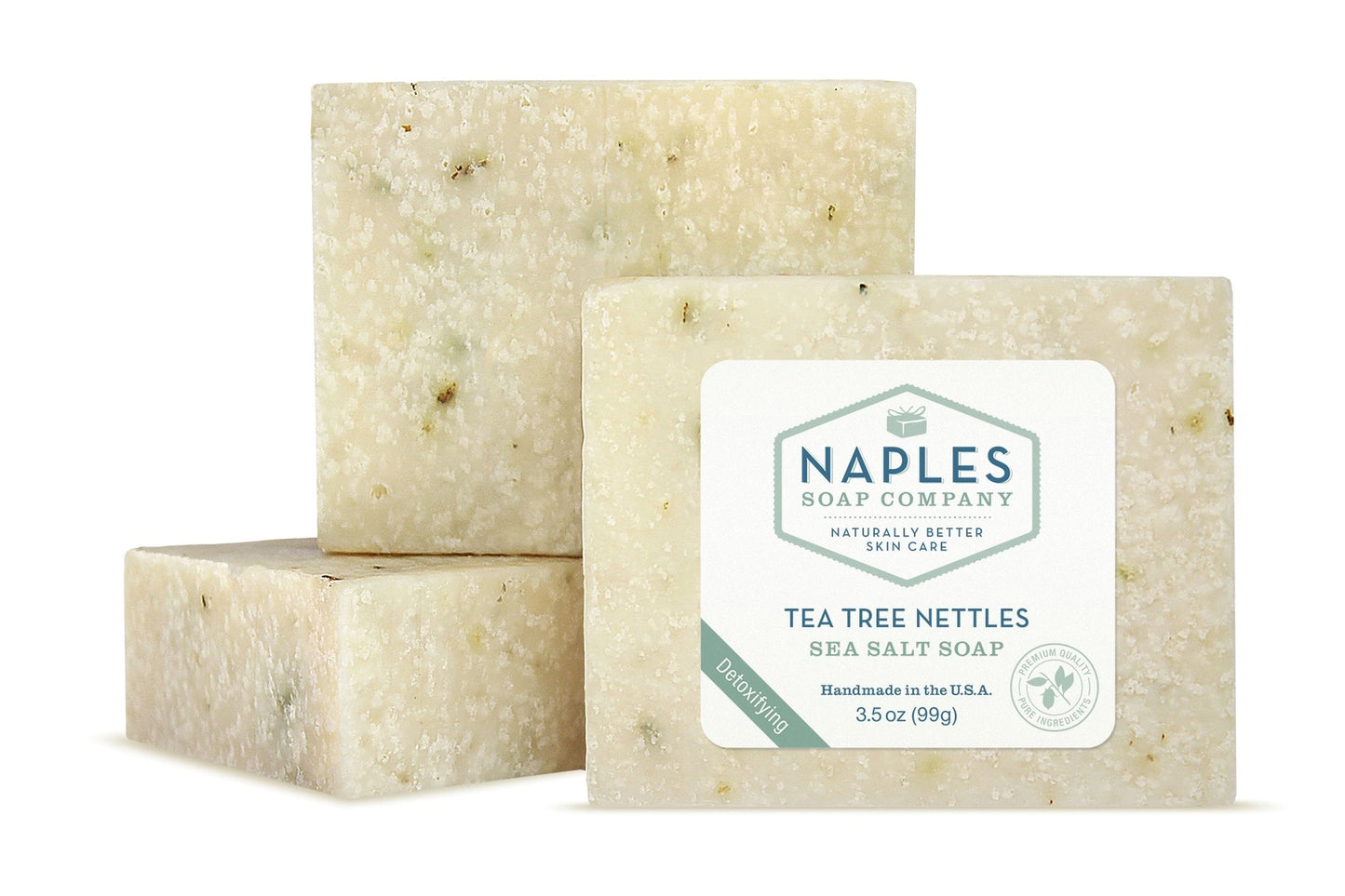 Naples Soap Co.: Tea Tree Nettles Sea Salt Soap