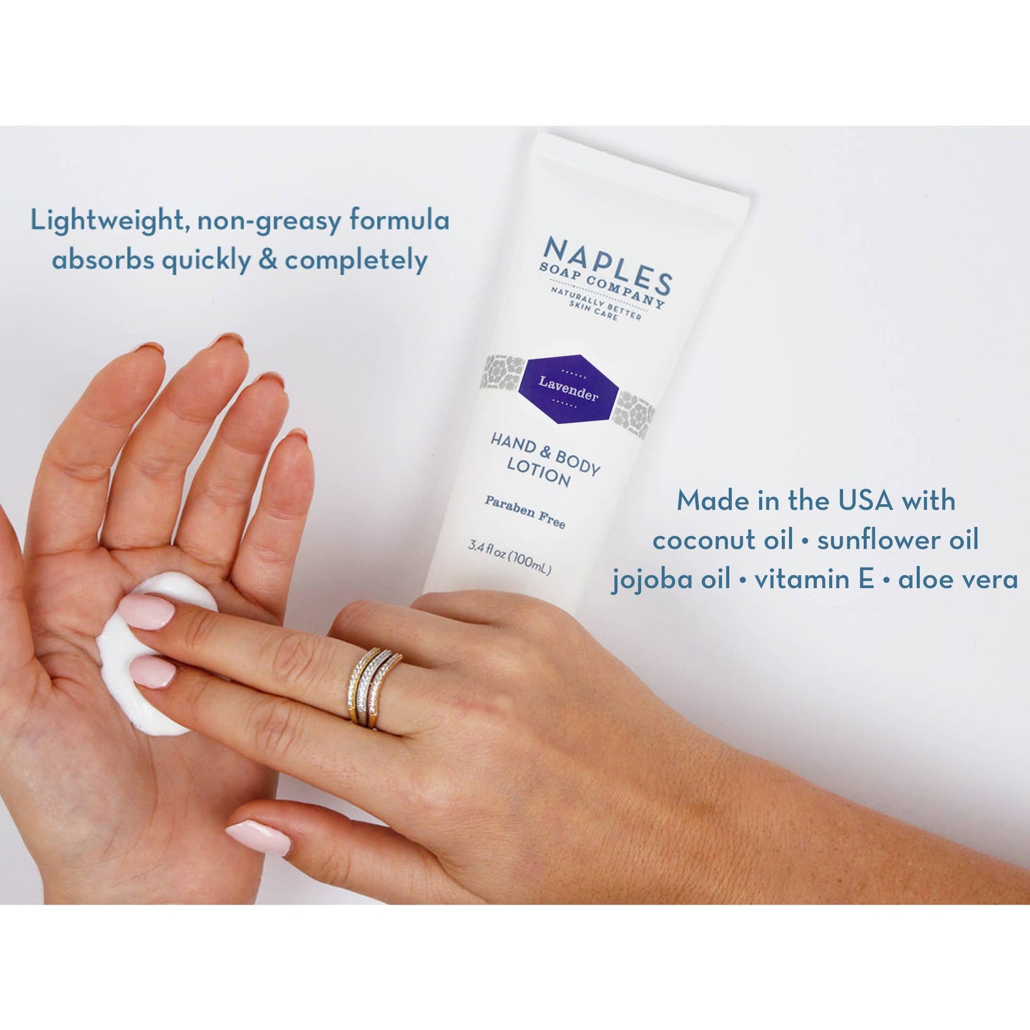Naples Soap Co.: Lavender Hand & Body Lotion