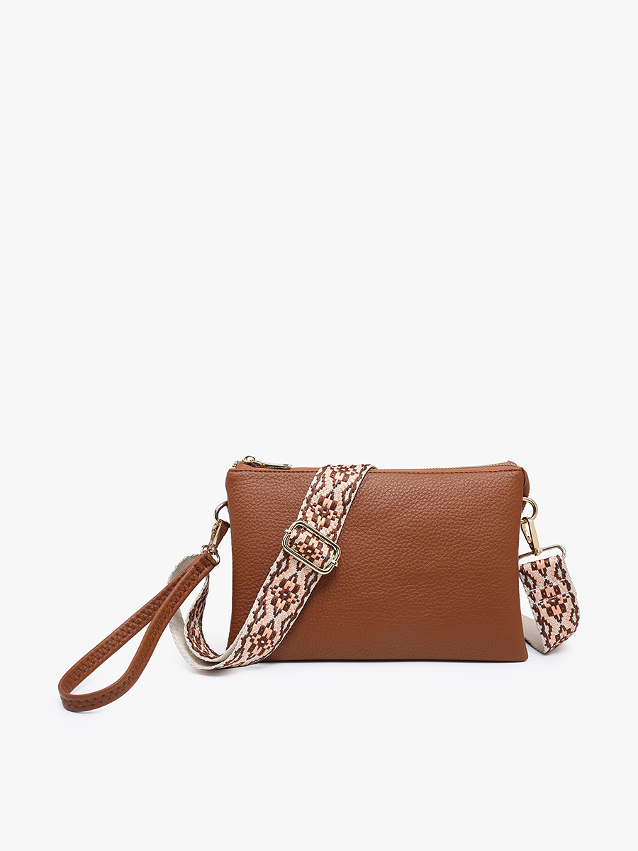 Izzy (Brown) Crossbody w/ Guitar Strap