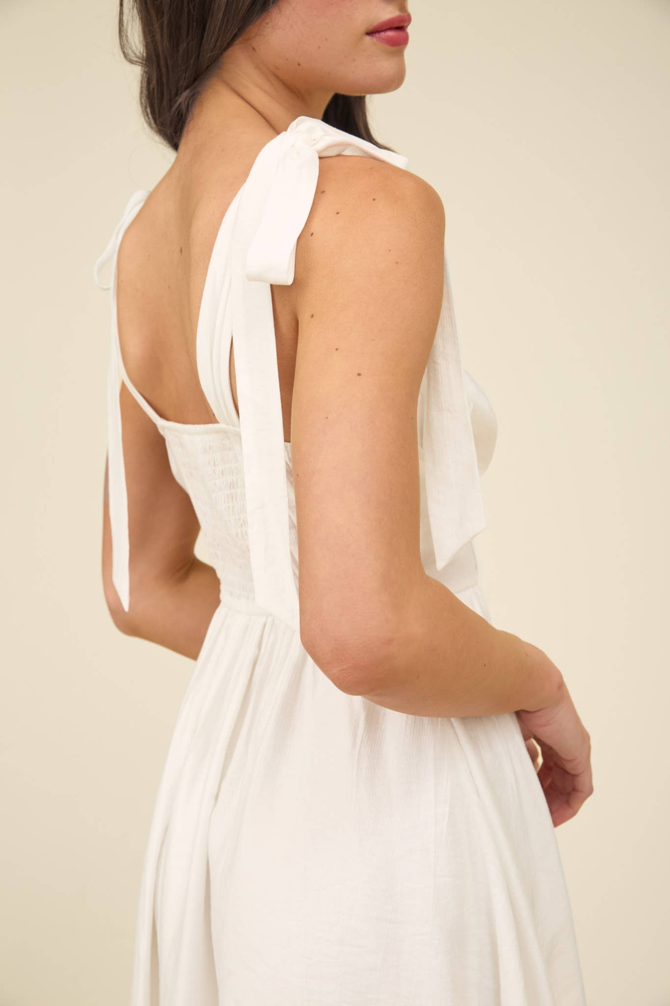 Next Chapter (White) Corset Dress