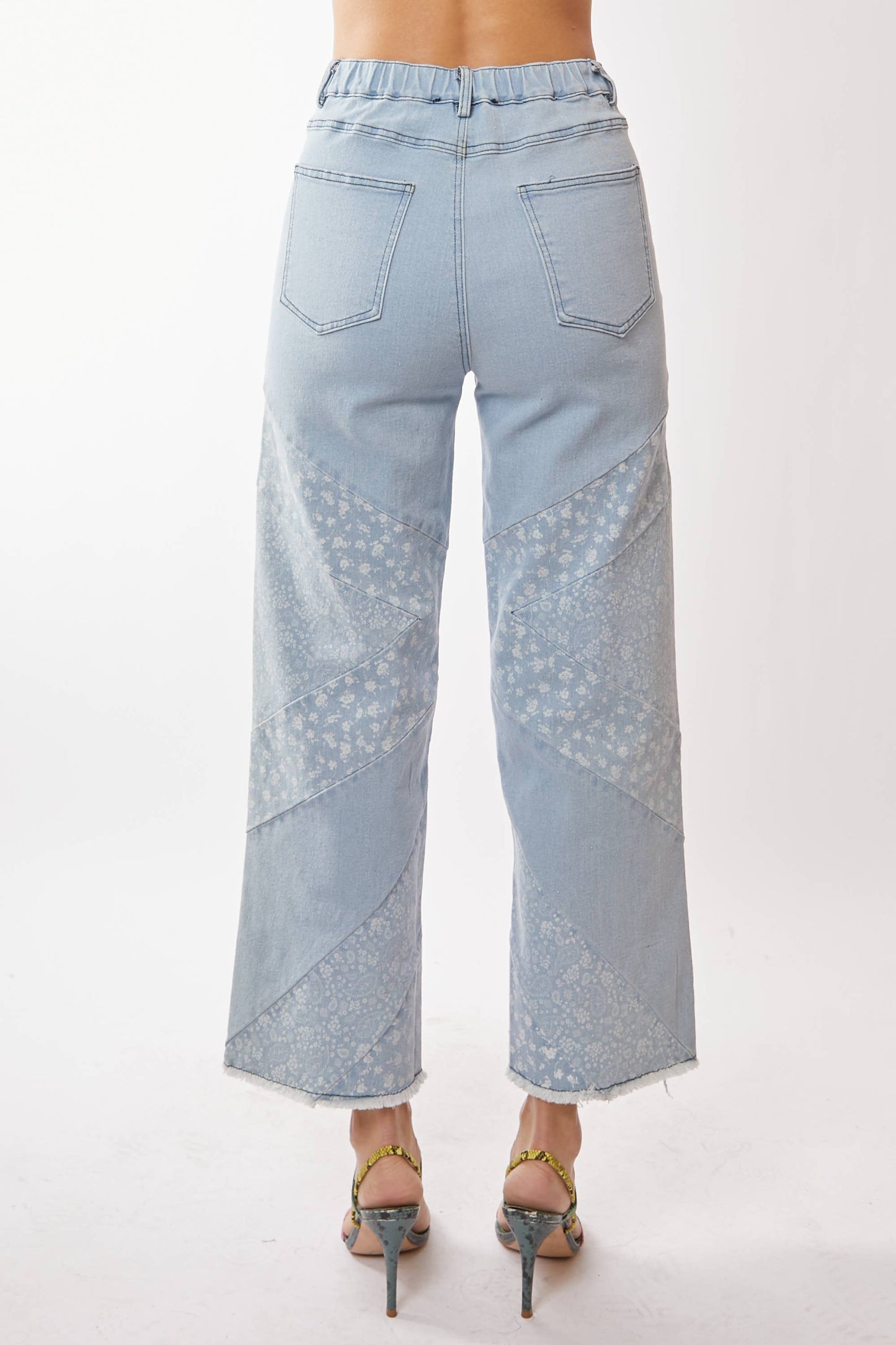 Paisley Perfection Wide Leg Jeans