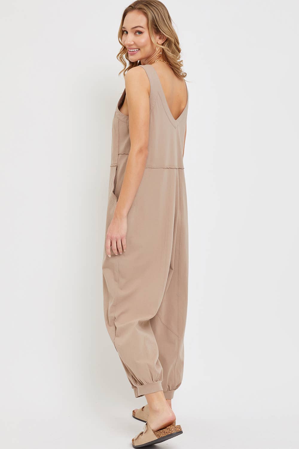 Comfy Cozy Cotton Slouchy Jumpsuit