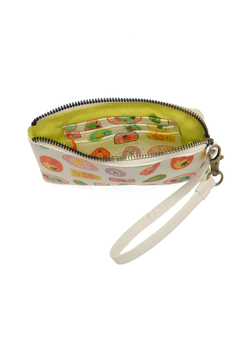 Farmers Market (Black) Wristlet Pouch