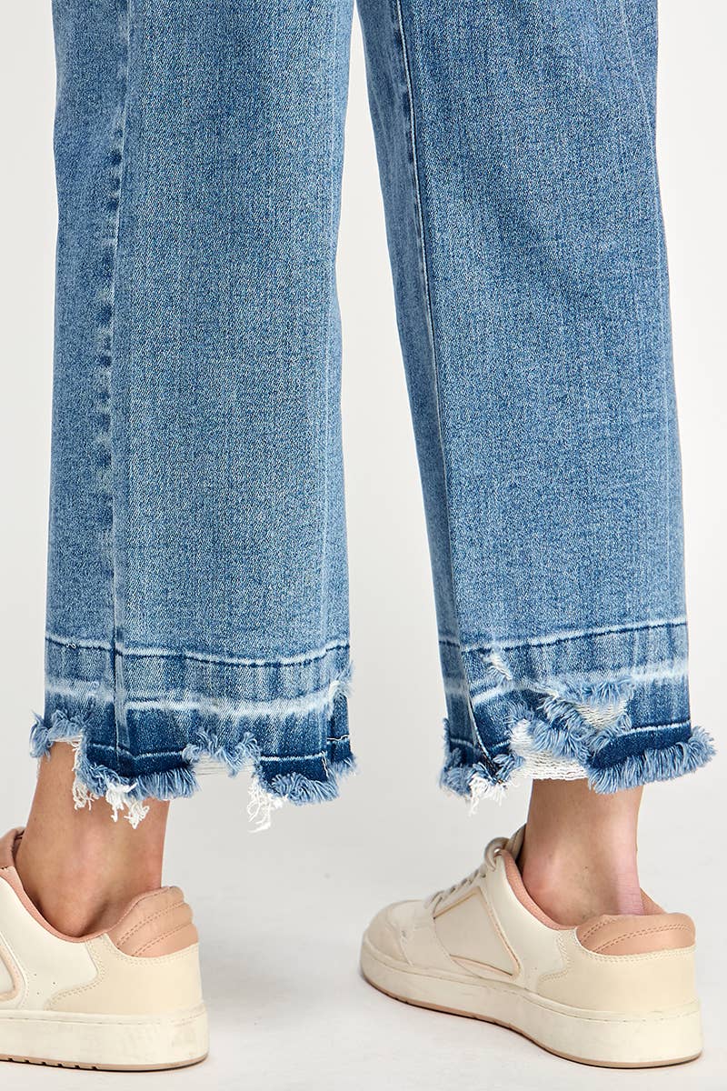 The Morgan Tummy Control Wide Leg Jean