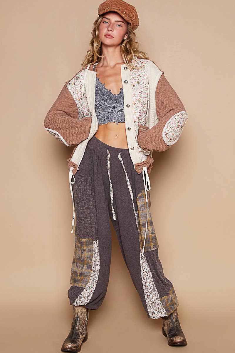 POL: Quilt Queen Quilted Floral Jacket