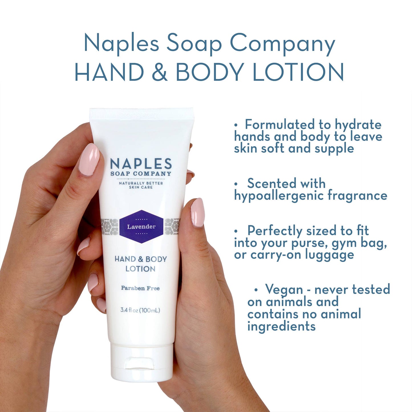 Naples Soap Co.: Lavender Hand & Body Lotion