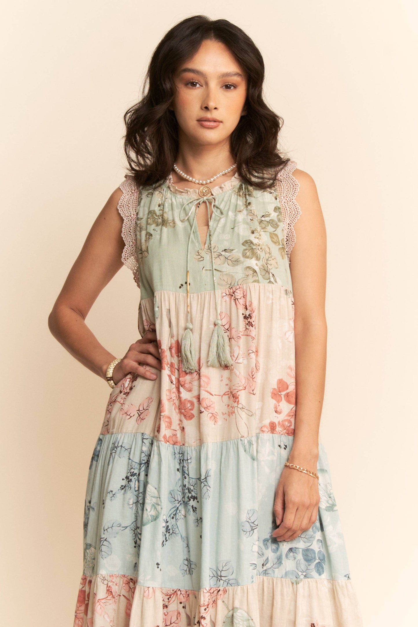 Floral Dream Boho Floral Maxi Dress