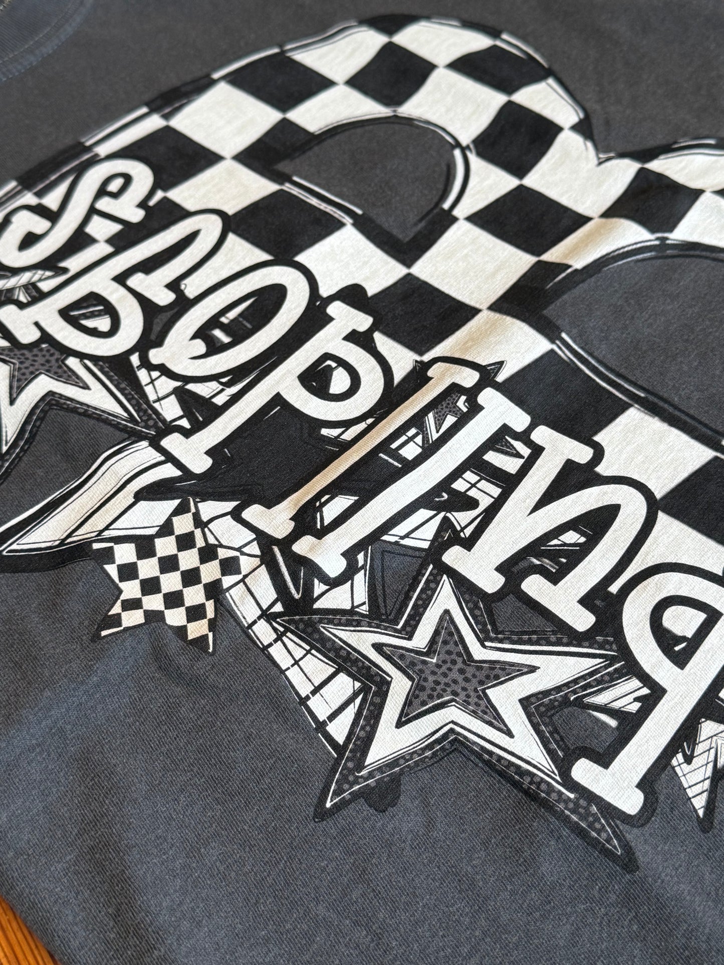 Checkered Star Bulldogs Graphic Tee