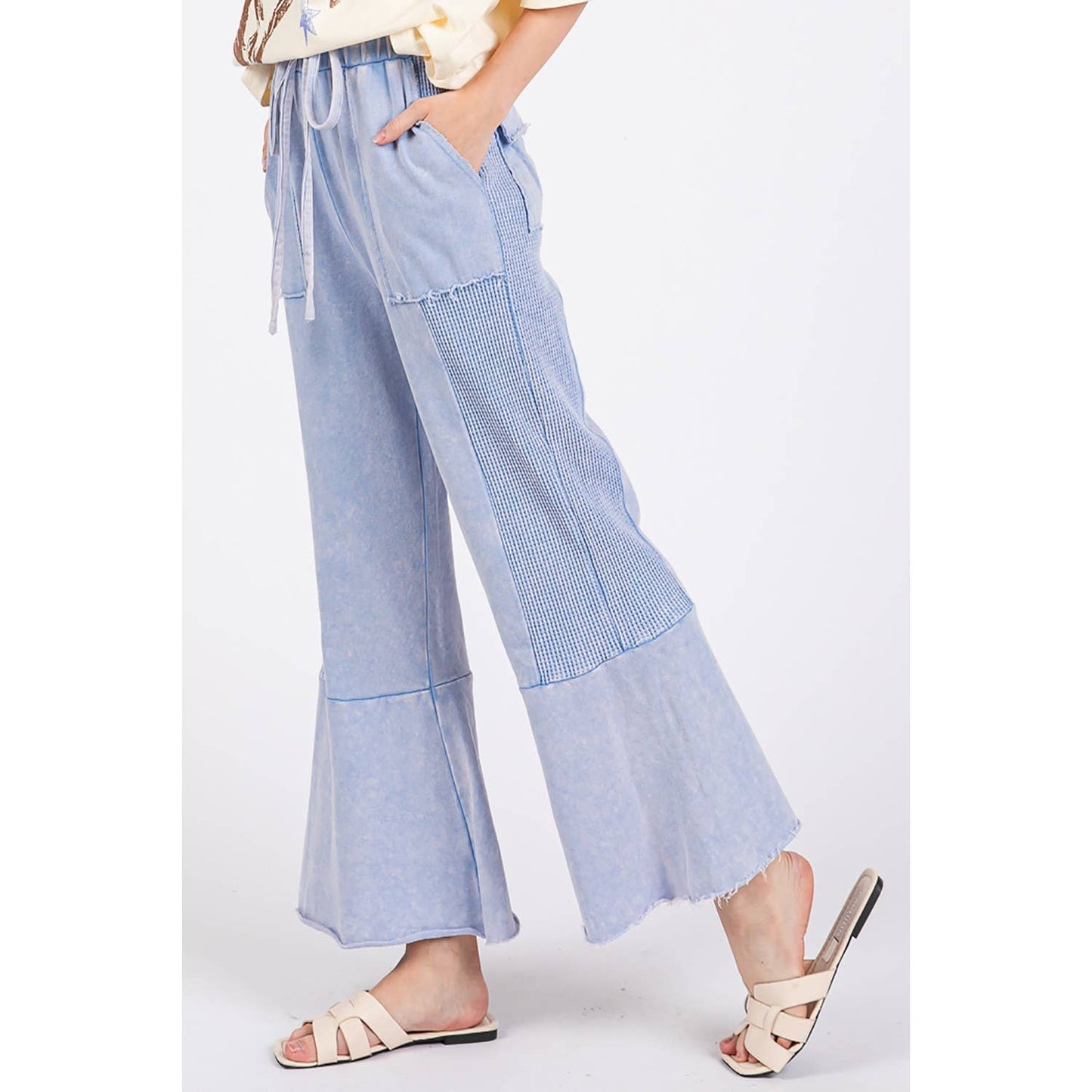 Chill Vibes (Periwinkle) Min Wash Pants