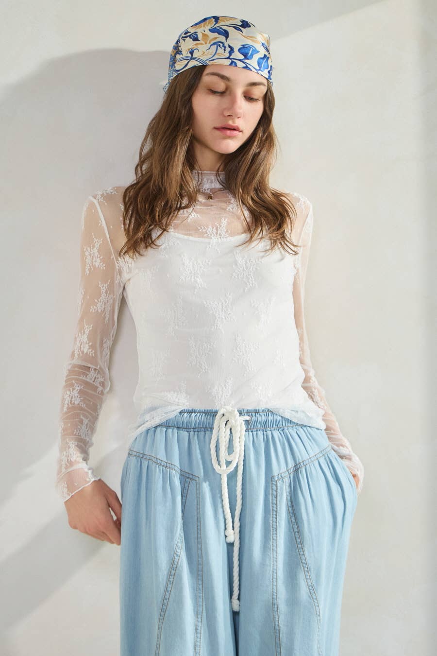 Just Dreaming Tencel Wide Leg Pants