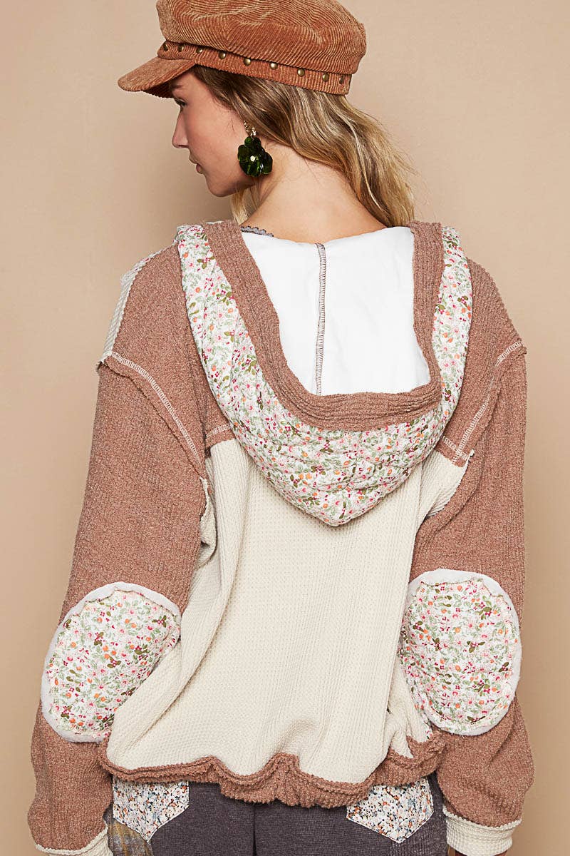 POL: Quilt Queen Quilted Floral Jacket