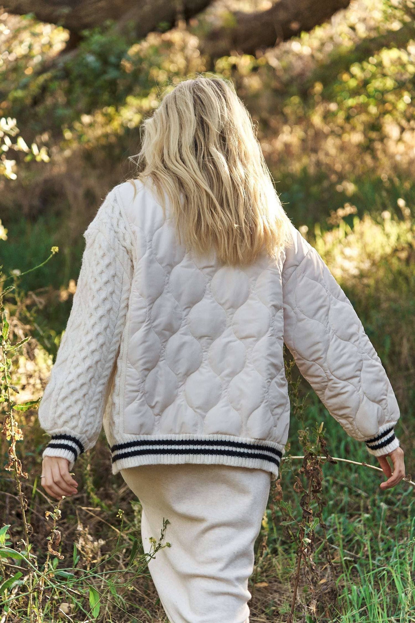 Sporty Spice (Ivory) Cardigan Jacket