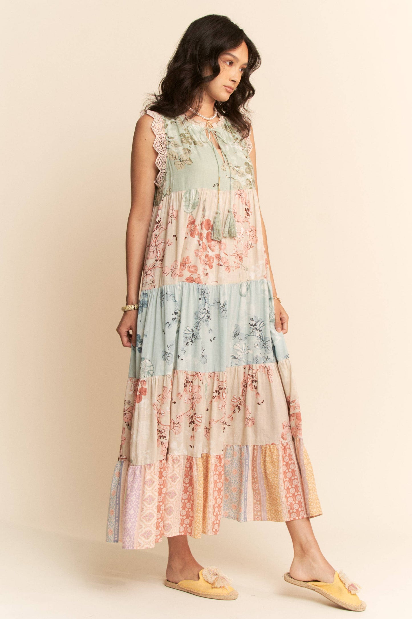 Floral Dream Boho Floral Maxi Dress