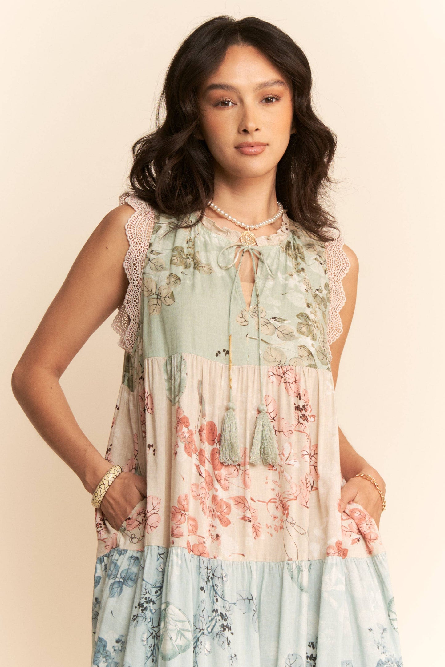 Floral Dream Boho Floral Maxi Dress