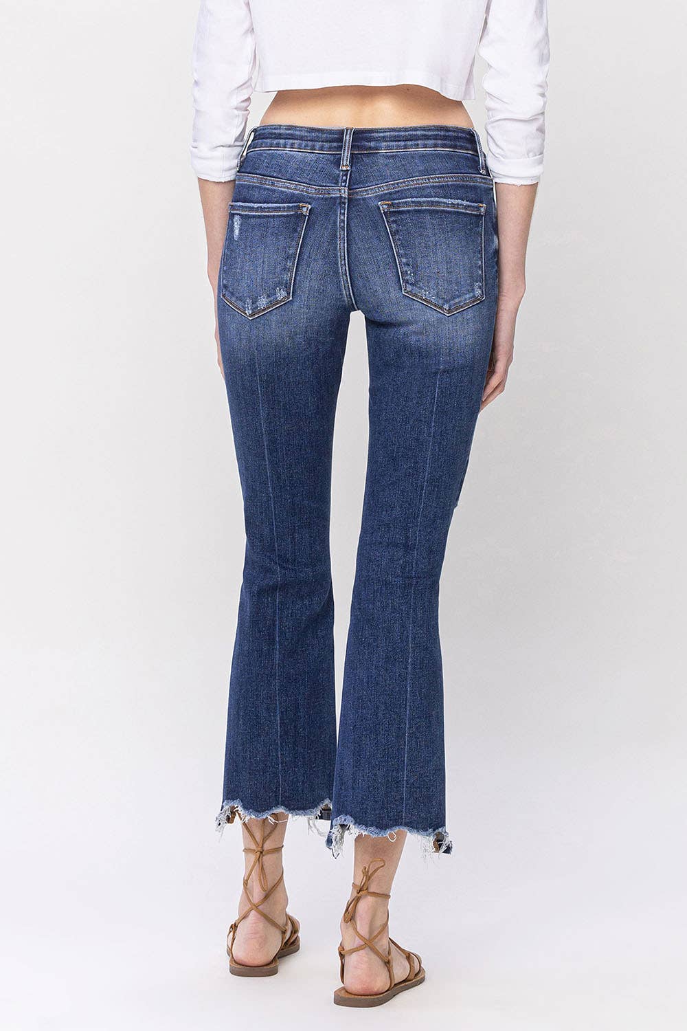 Vervet: Spellbound Crop Flare Jeans