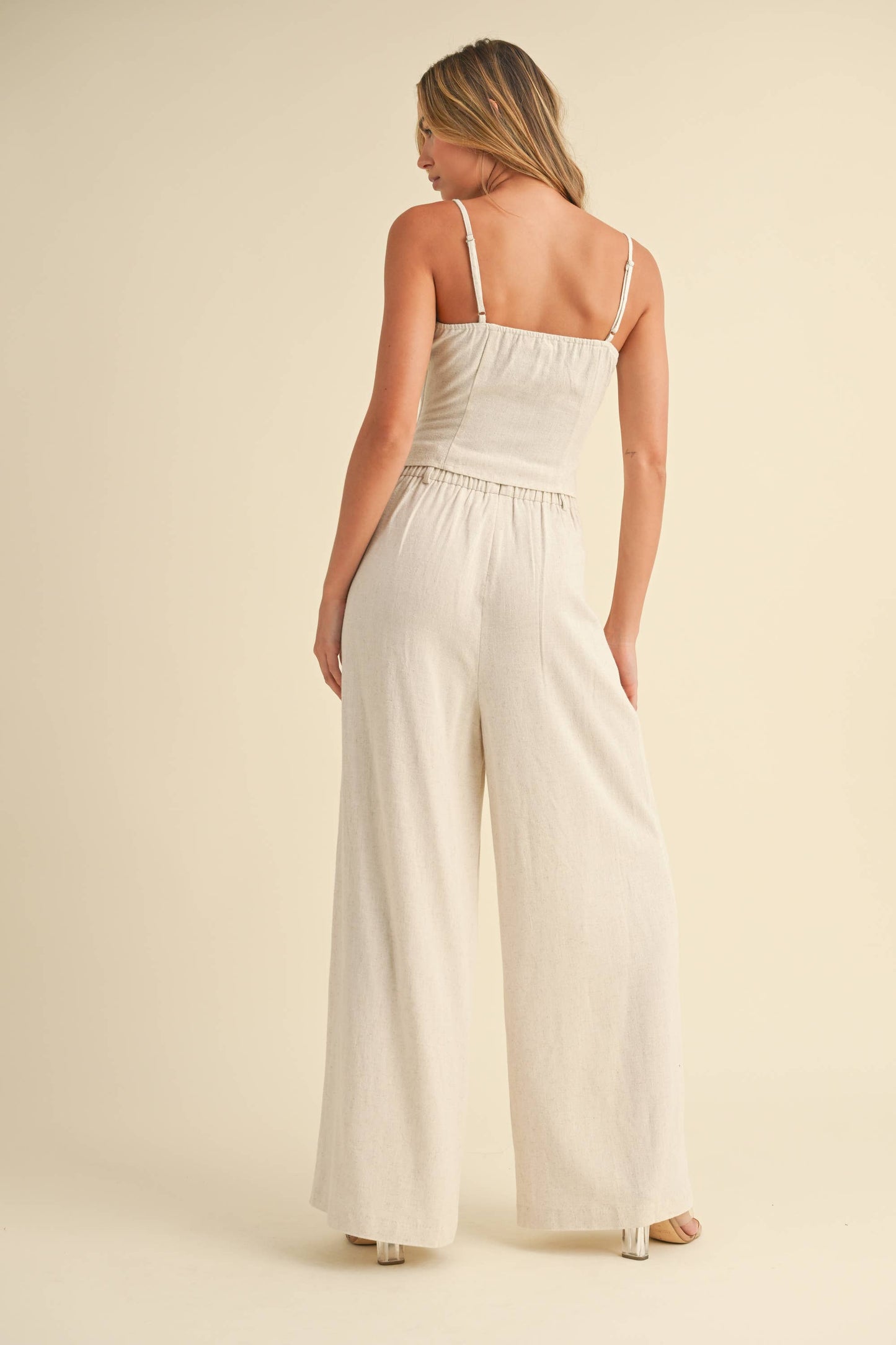 Bold Ambition Wide Leg Trouser Pants