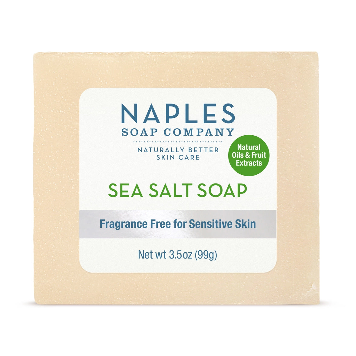 Naples Soap Co.: Unscented Sea Salt Natural Soap