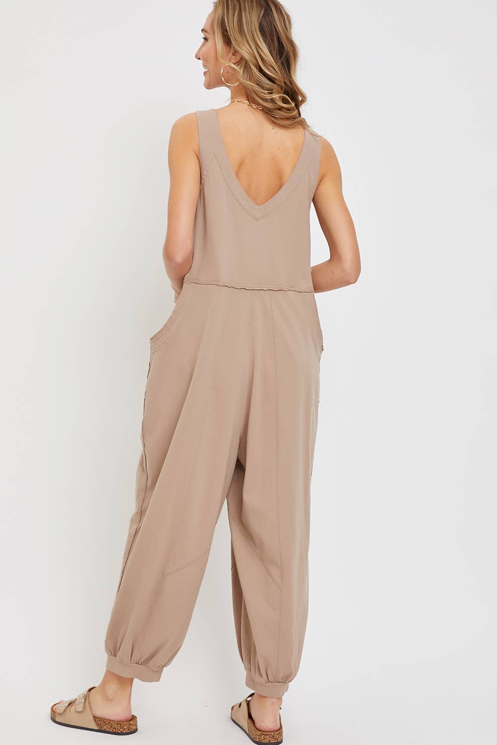 Comfy Cozy Cotton Slouchy Jumpsuit