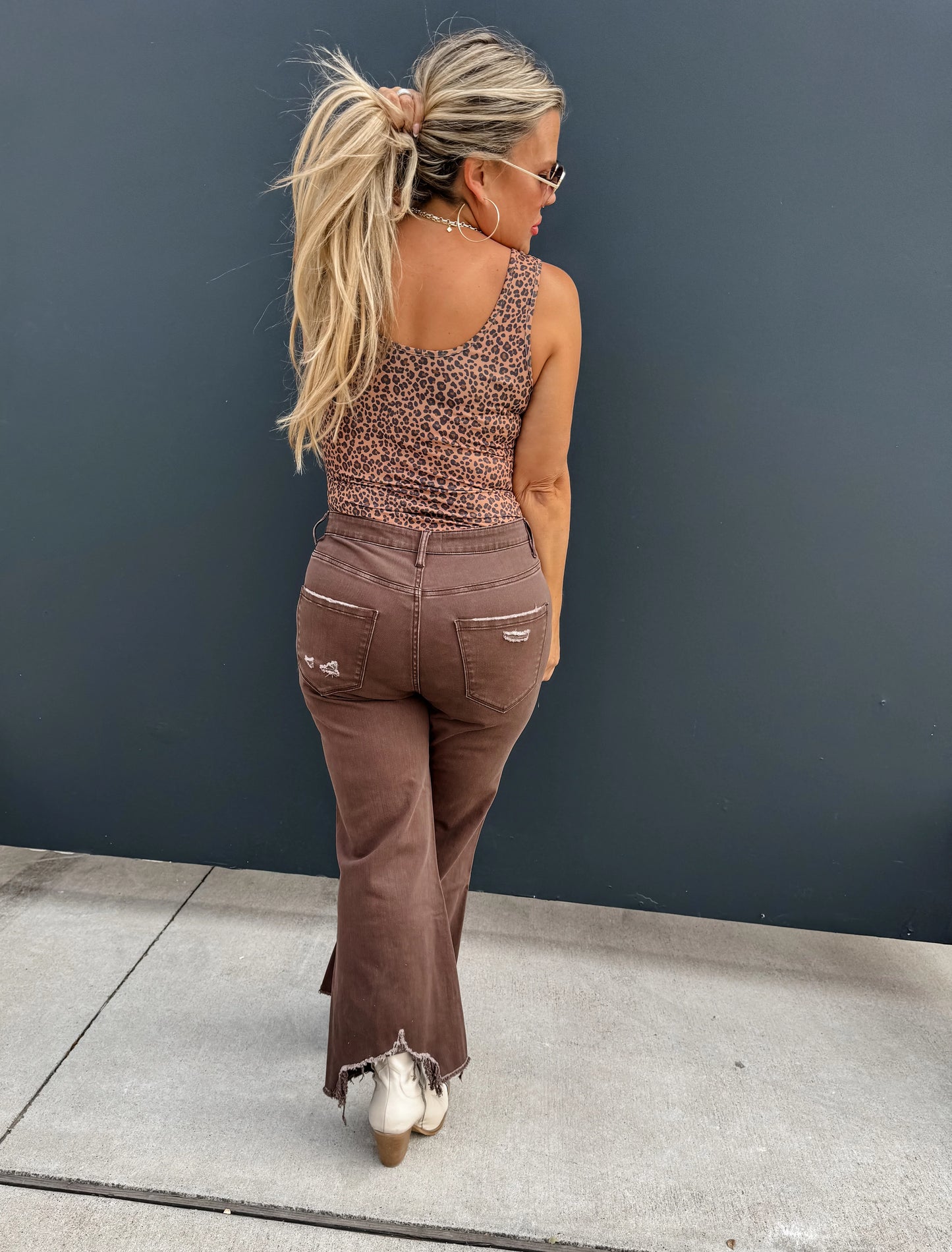 Spotted Charm Cheetah Tank Bodysuit
