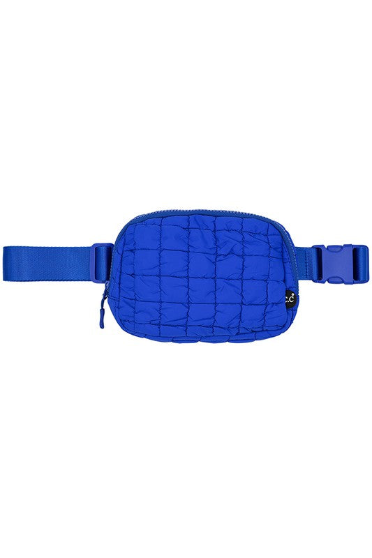 C.C. Quilted Puffer Fanny Pack