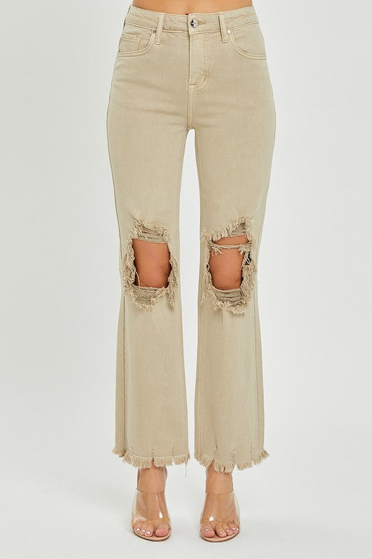 Risen: Trailblazer (Sand) Straight Jeans