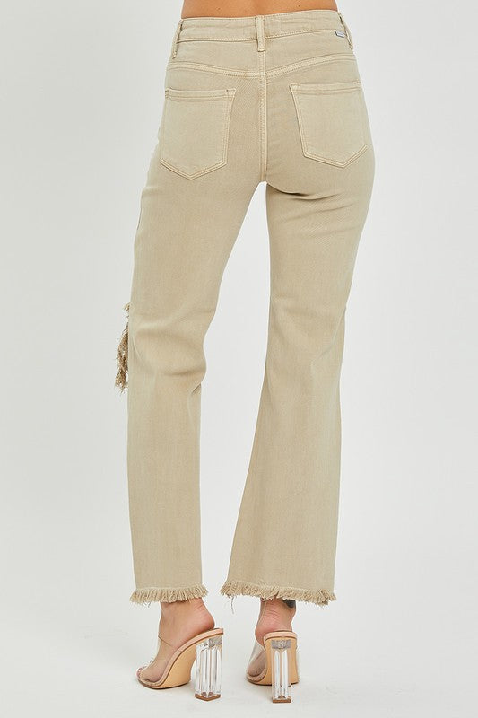 Risen: Trailblazer (Sand) Straight Jeans