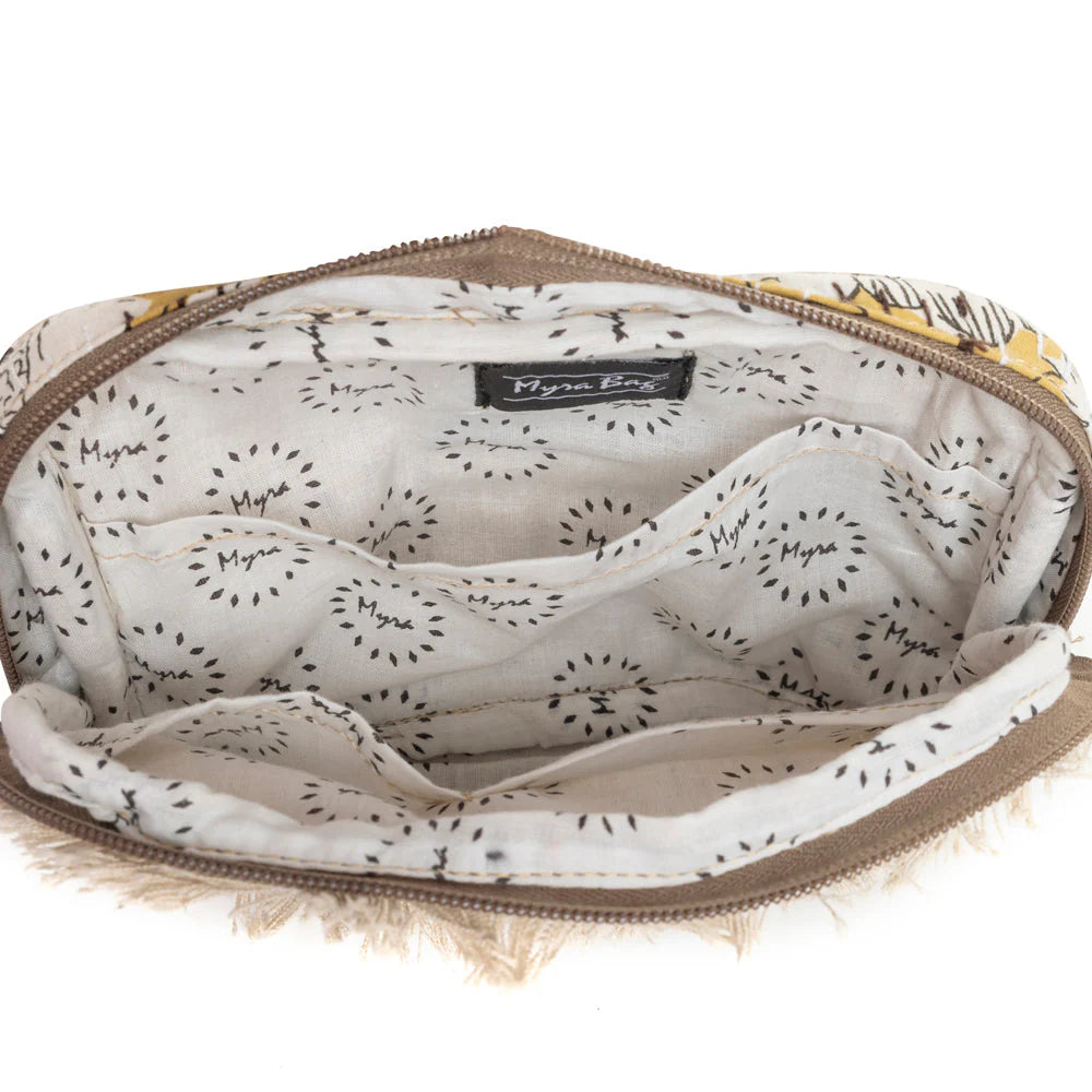 Myra Bag: Golden Prairie Leaf Fannie Bag