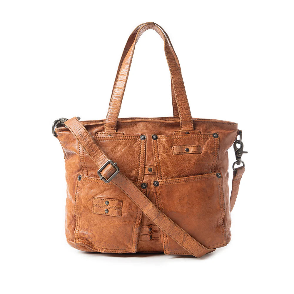 Myra Bag: Rustic Leather Crossbody Bag