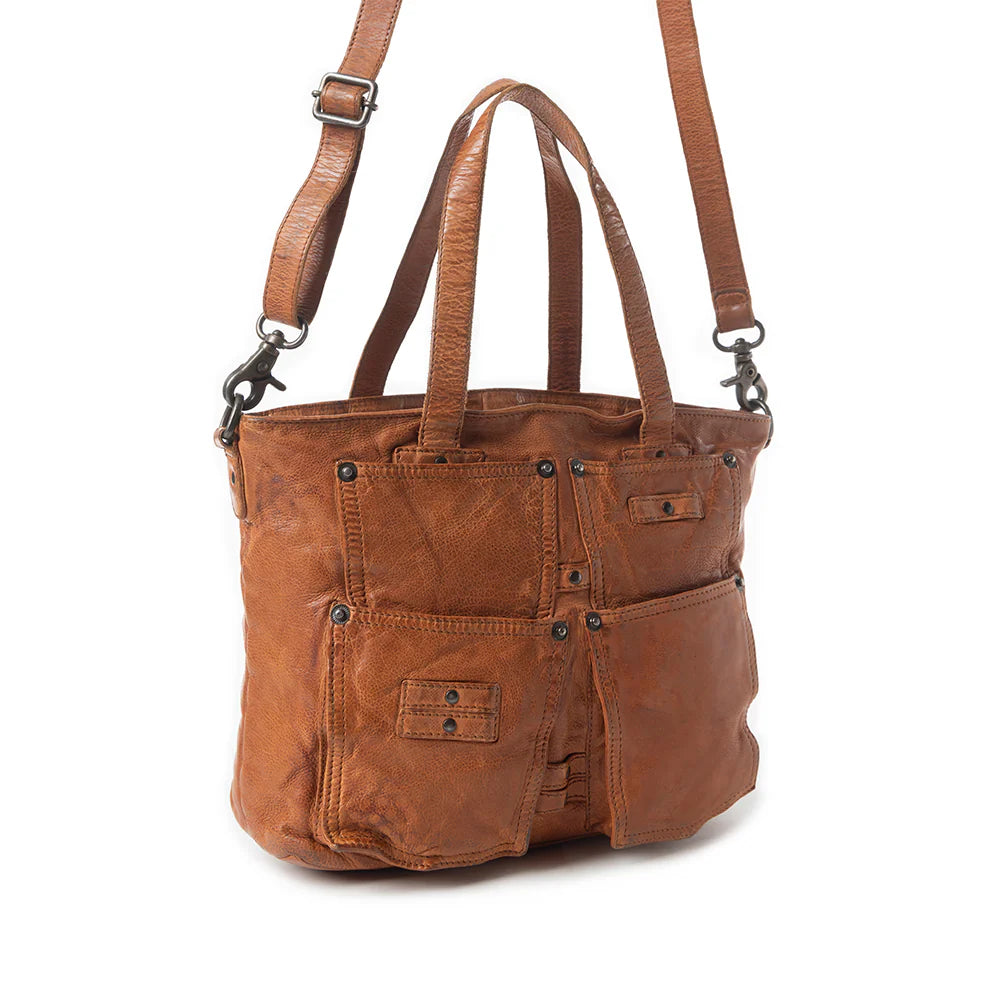 Myra Bag: Rustic Leather Crossbody Bag