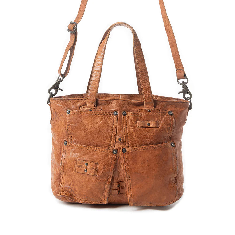 Myra Bag: Rustic Leather Crossbody Bag