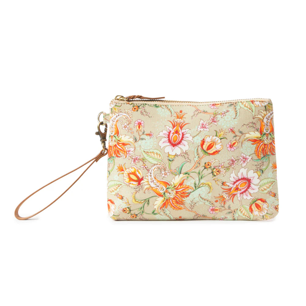 Myra Bag: Peace & Serenity Blossom Wristlet