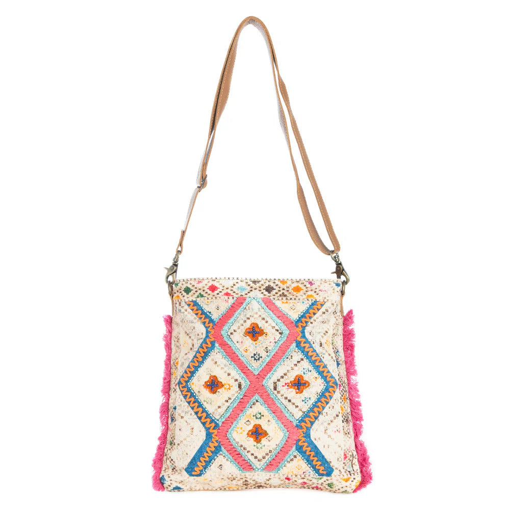 Myra Bag: Quad Desert Blooms Crossbody Bag