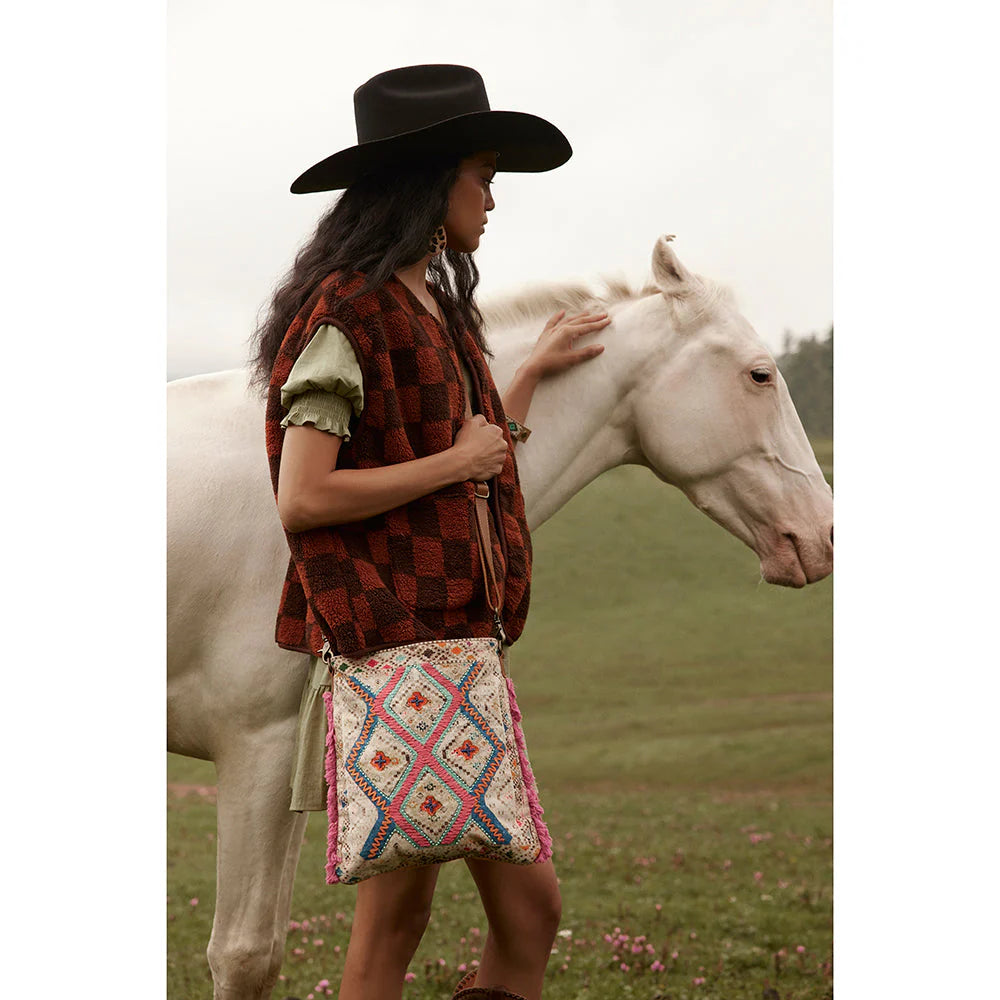 Myra Bag: Quad Desert Blooms Crossbody Bag
