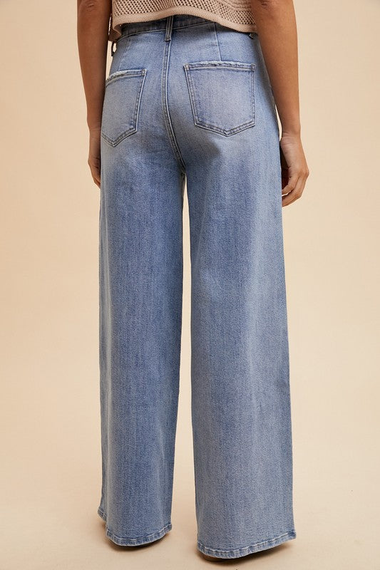 Cool Classics High Rise Wide Leg Jeans