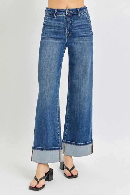 Risen: Got Class Tummy Control Cuff Jean