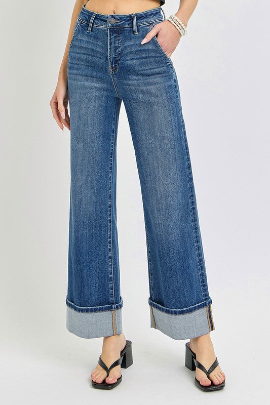 Risen: Got Class Tummy Control Cuff Jean