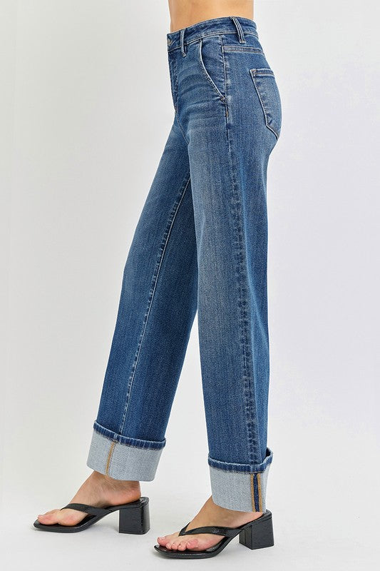 Risen: Got Class Tummy Control Cuff Jean