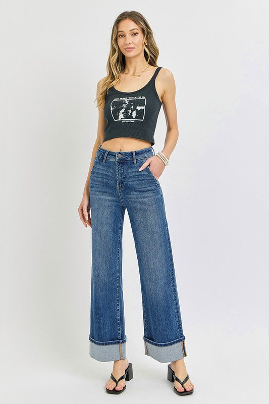 Risen: Got Class Tummy Control Cuff Jean