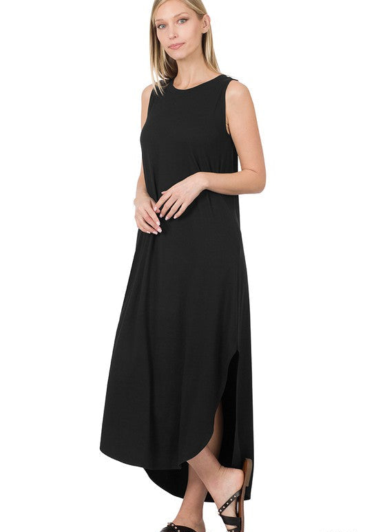Softest Style (Black) Brushed Knit Dress