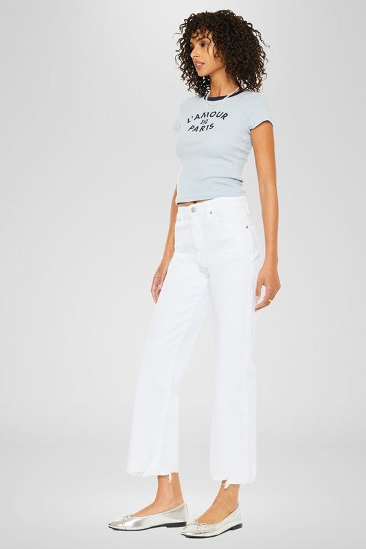 KanCan: Sweet Valley (White) Dad Jeans