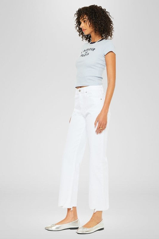 KanCan: Sweet Valley (White) Dad Jeans