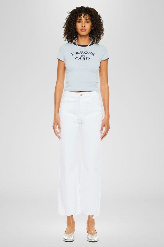 KanCan: Sweet Valley (White) Dad Jeans